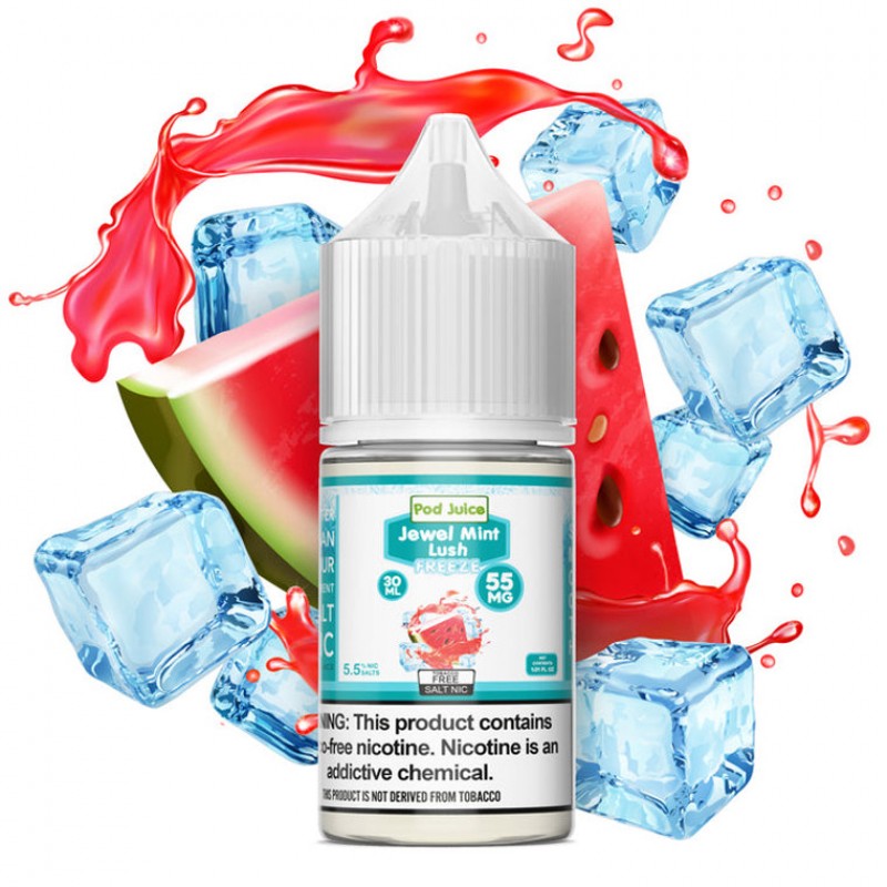 Jewel Mint Lush Freeze by Pod Juice Salt