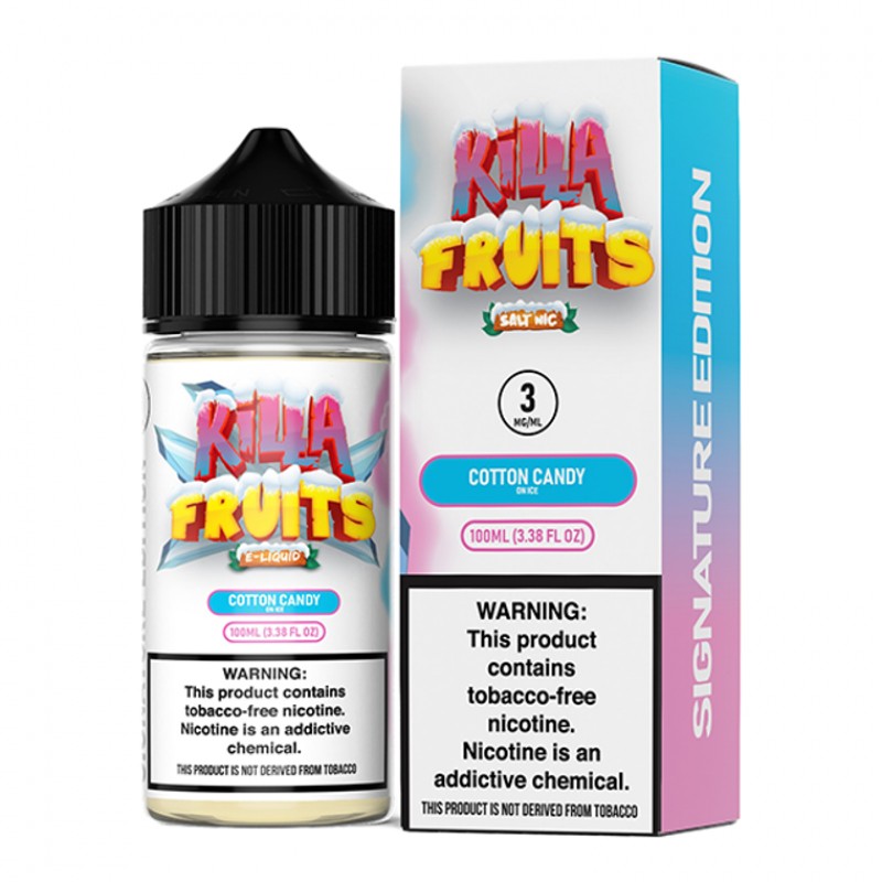 Cotton Candy on Ice by Killa Fruits Signature TFN Series 100mL