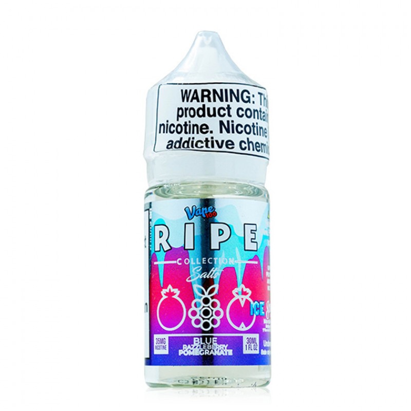 Blue Razzleberry Pomegranate ICE Salt By Ripe E-Liquid