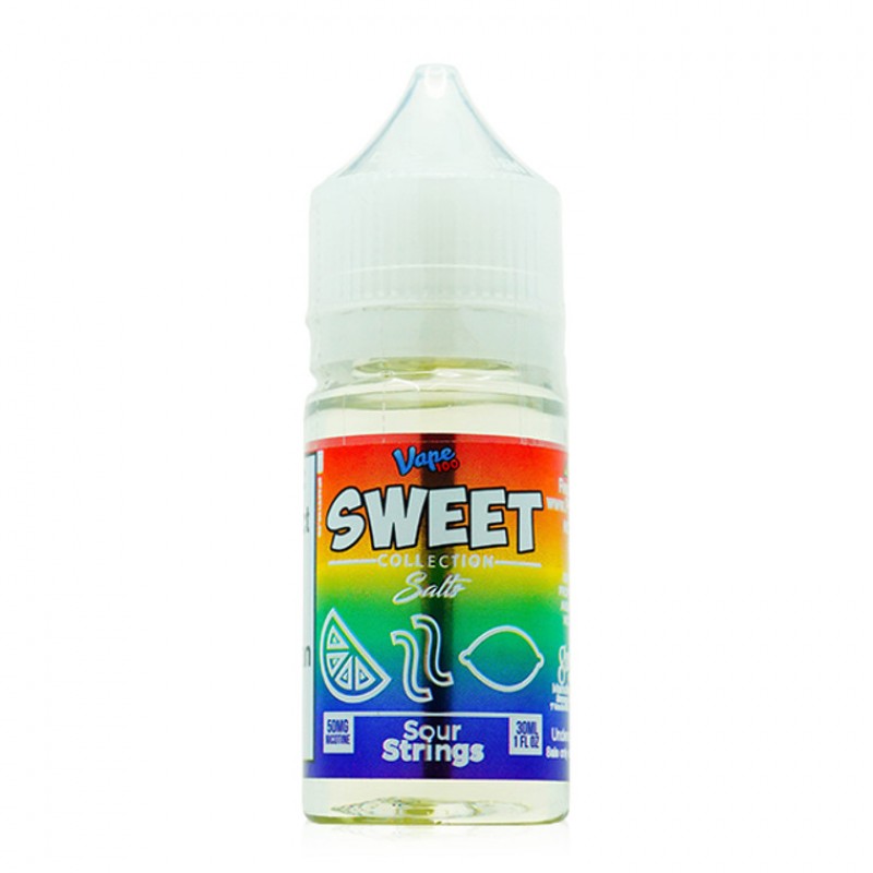 Sour Strings Salt By Vape 100 Sweet E-Liquid