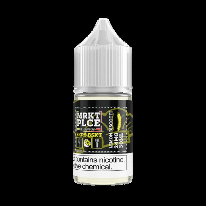 Lemon Biscotti By MRKT PLCE Salt Series E-Liquid