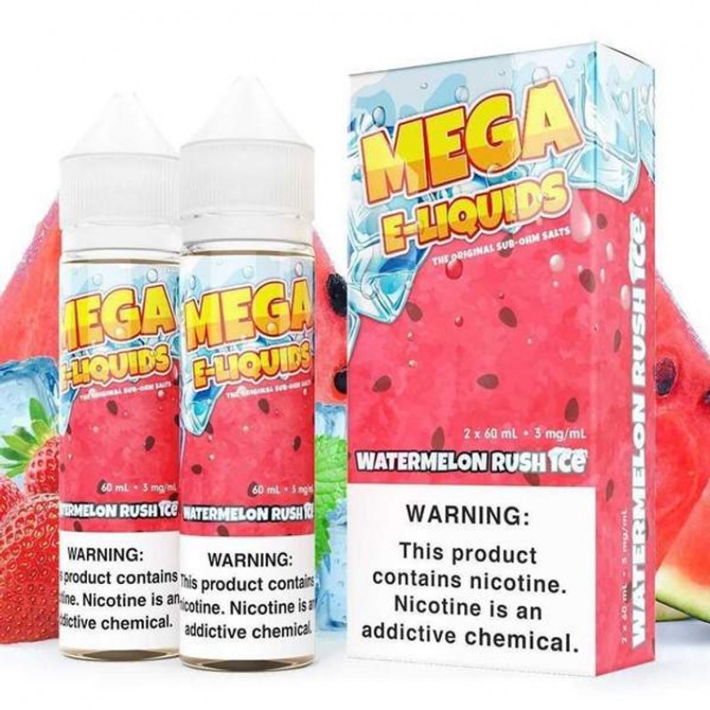 Watermelon Rush Ice by Mega E-Liquid