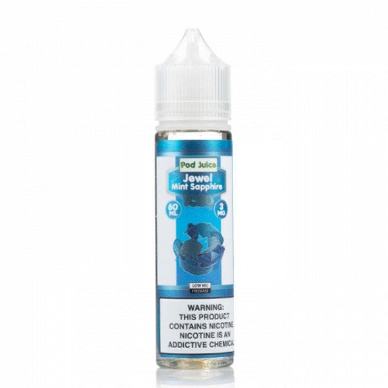 Jewel Mint Sapphire Iced by Pod Juice E-Liquid