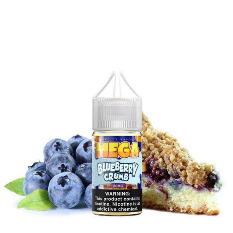 Blueberry Crumb by Mega Salts E-Liquid