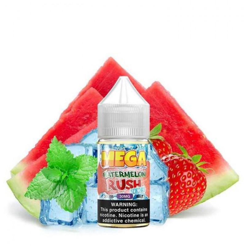 Watermelon Rush Ice by Mega Salts E-Liquid