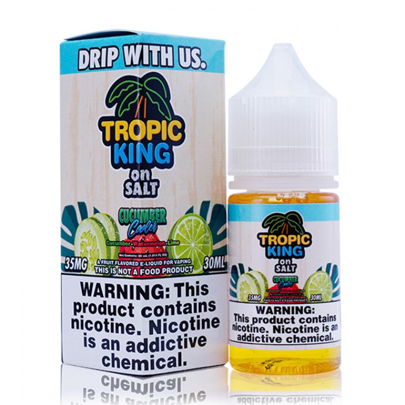 Cucumber Cooler by Tropic King On Salt E-Liquid