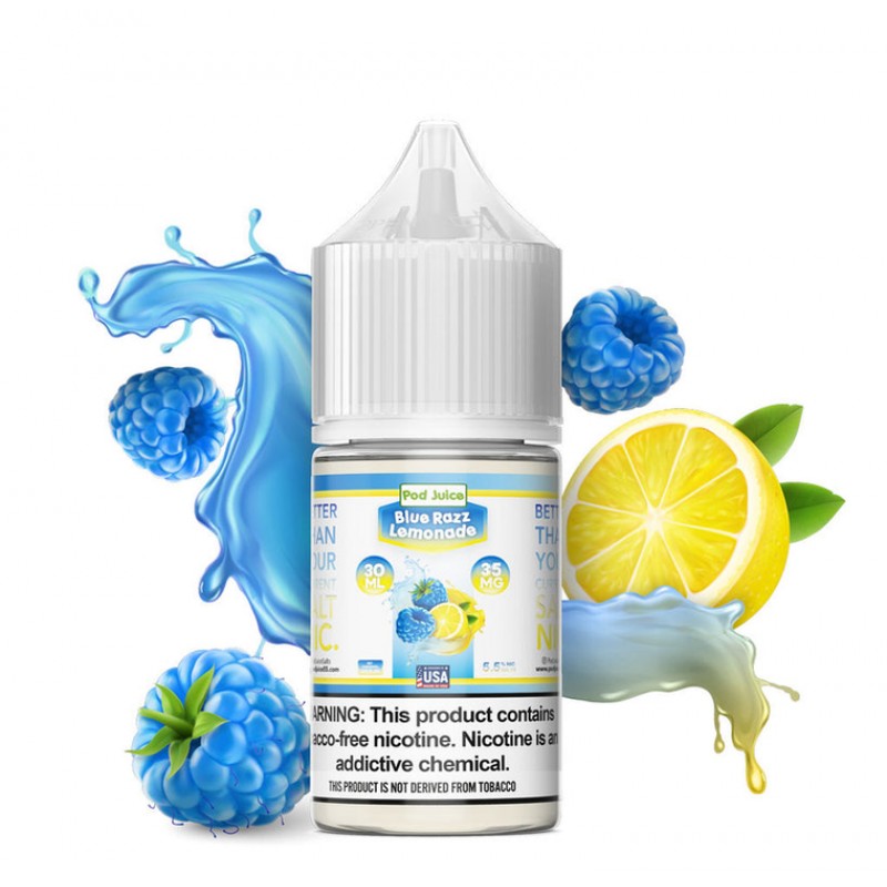 Blue Razz Lemonade by Pod Juice Salt