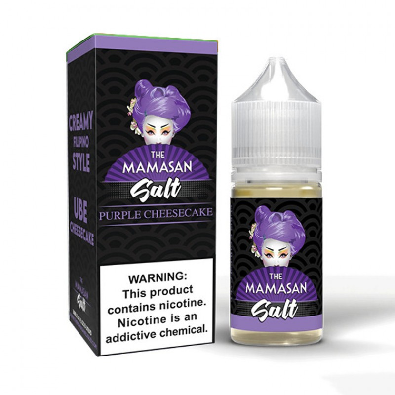 Purple Cheesecake (Taro Cheesecake) by The Mamasan Salts Series | 30mL