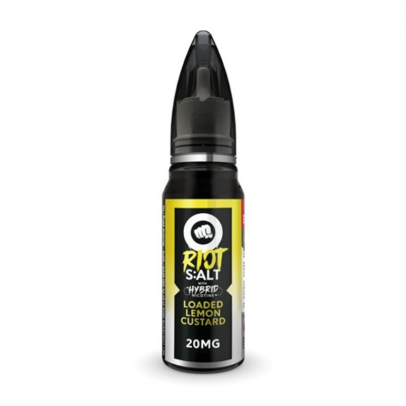 Loaded Lemon Custard by Riot Squad Salt E-Liquid