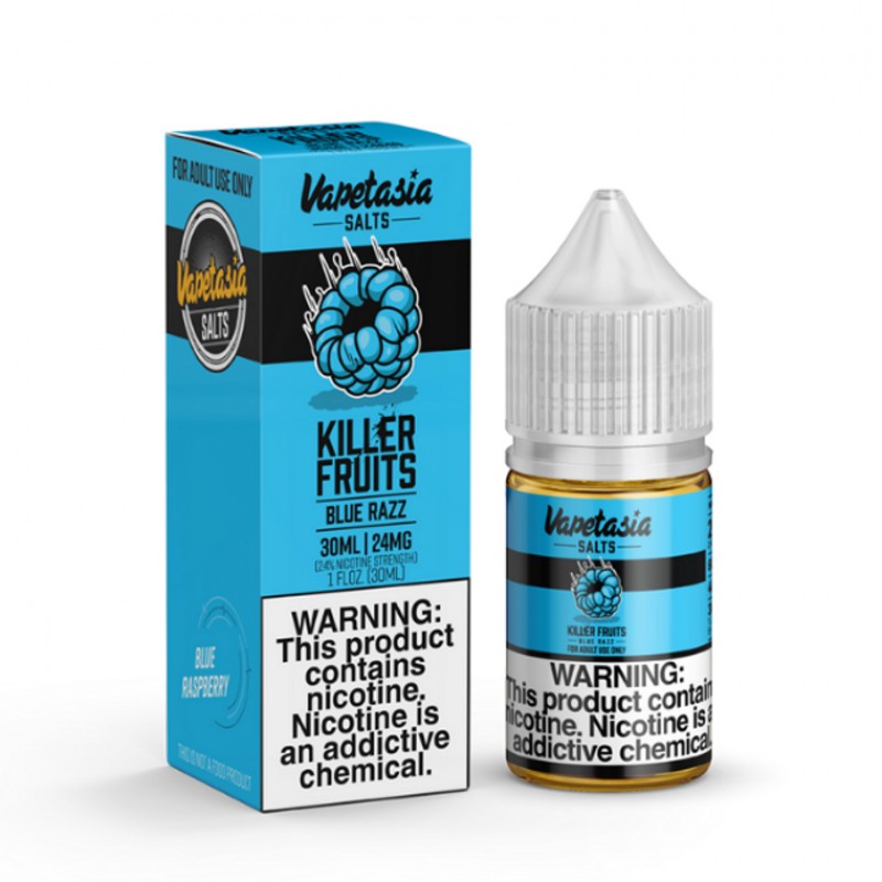 Killer Fruits Blue Razz by Vapetasia Tobacco-Free Nicotine Salts Series E-Liquid