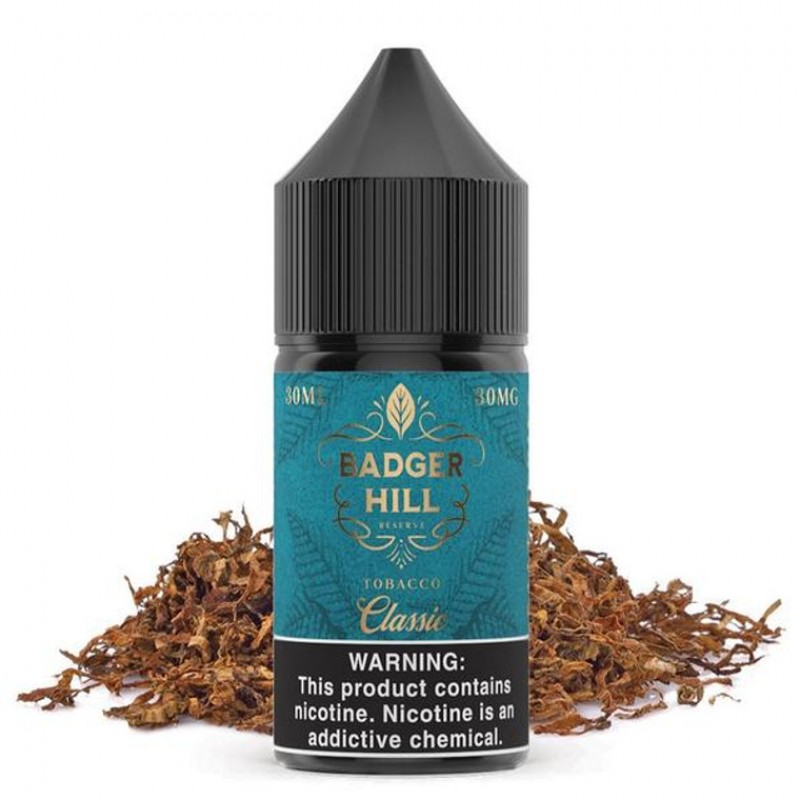 Classic by Badger Hill Reserve Salt E-Liquid