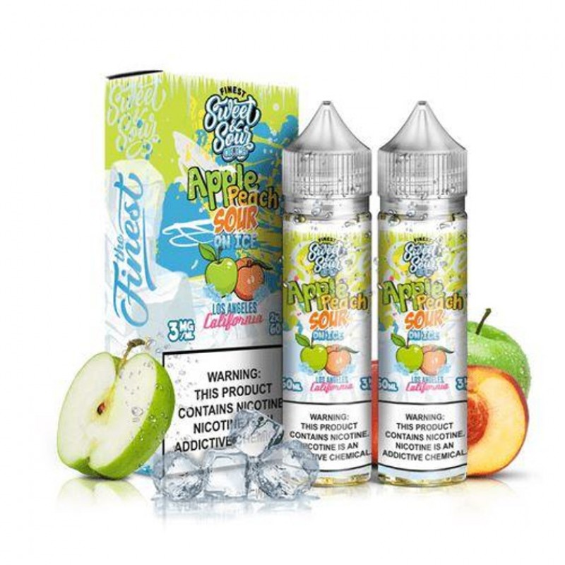 Apple Peach Sour On Ice by Finest Sweet & Sour E-Liquid