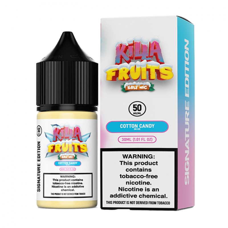 Cotton Candy on Ice by Killa Fruits Limited TFN Salts Series 30mL