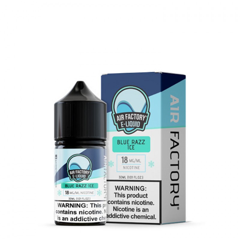 Blue Razz Ice by Air Factory Salt E-Liquid | 30mL