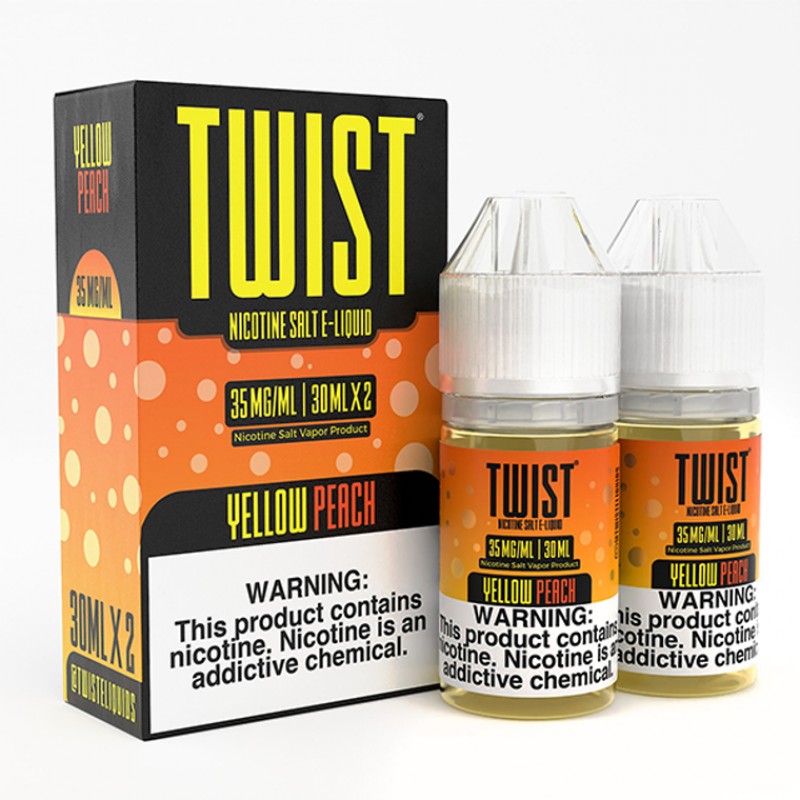 Yellow Peach by Twist Salts Series 60mL