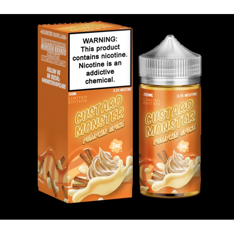 Pumpkin Spice by Jam Monster Series 100mL