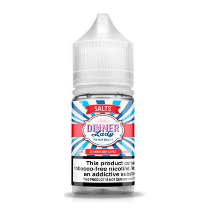 Strawberry Apple by Dinner Lady Tobacco-Free Nicotine Salt Series E-Liquid