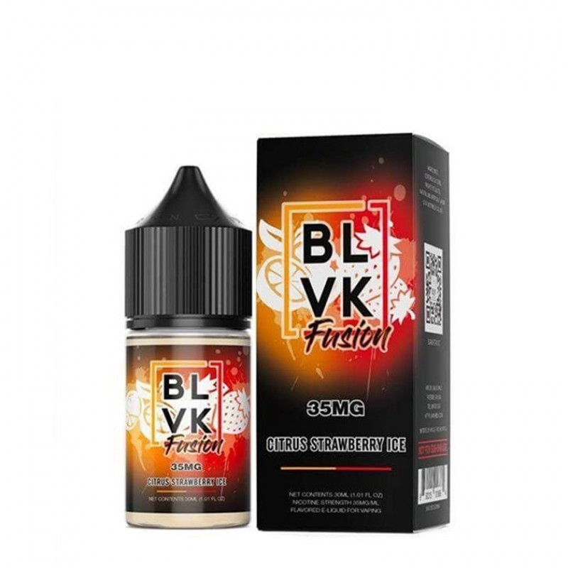 Citrus Strawberry Ice by BLVK Fusion Salt E-Liquid