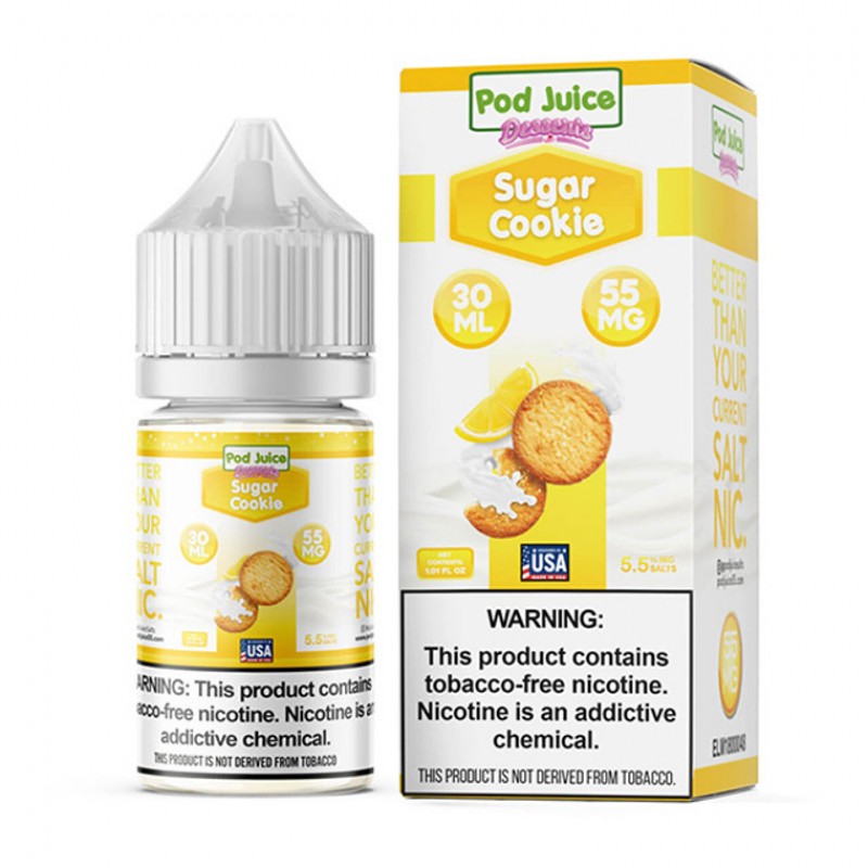 Lemon Sugar Cookie by Pod Juice Salt