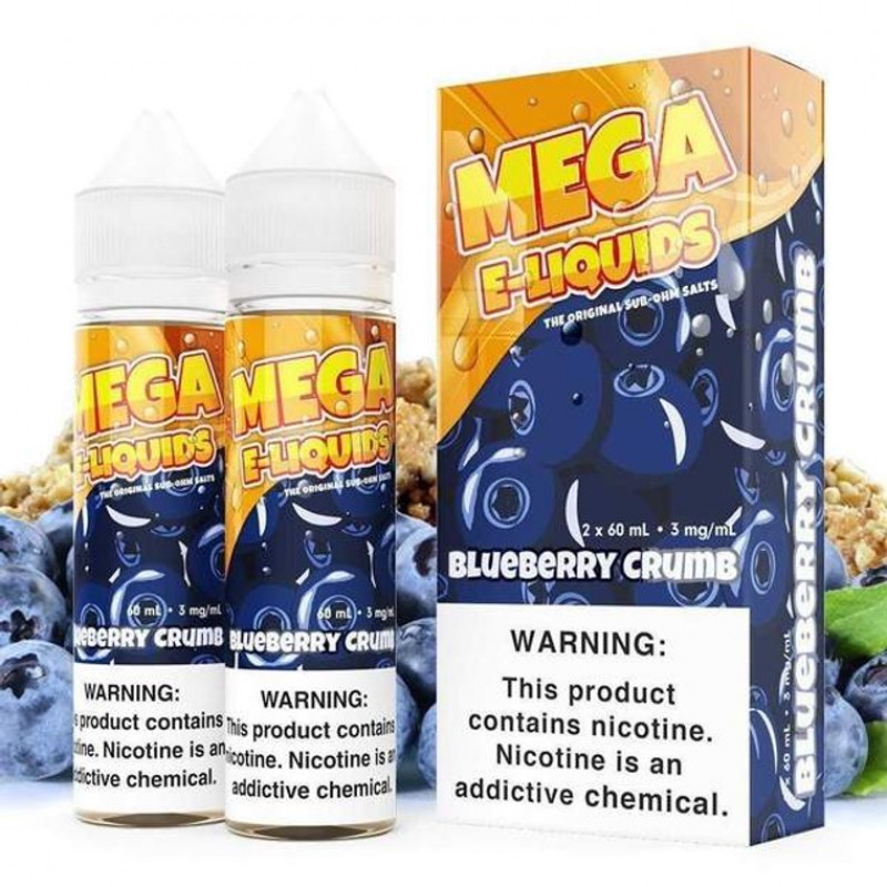 Blueberry Crumble by Mega E-Liquid