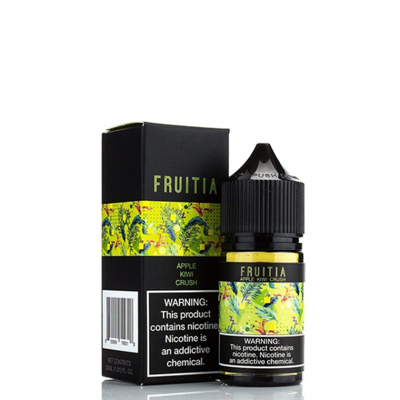 Apple Kiwi Crush by Fruitia Salt E-Liquid