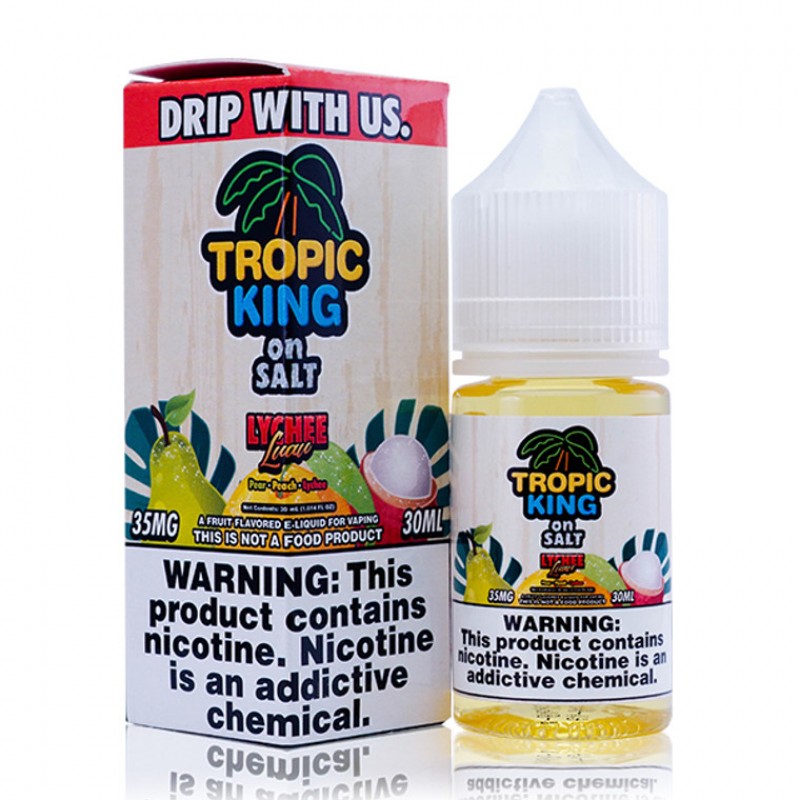 Lychee Luau by Tropic King on Salt E-Liquid