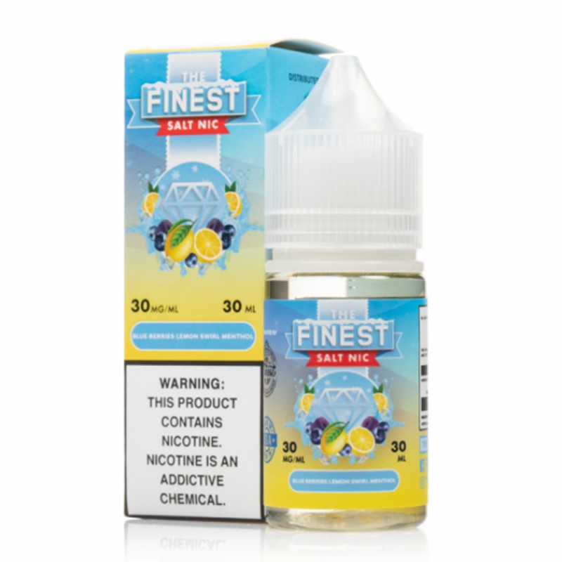 Blue Berries Lemon Swirl Menthol by Finest SaltNic E-Liquid