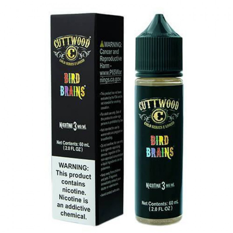 Bird Brains by Cuttwood E-Liquid (60ML)