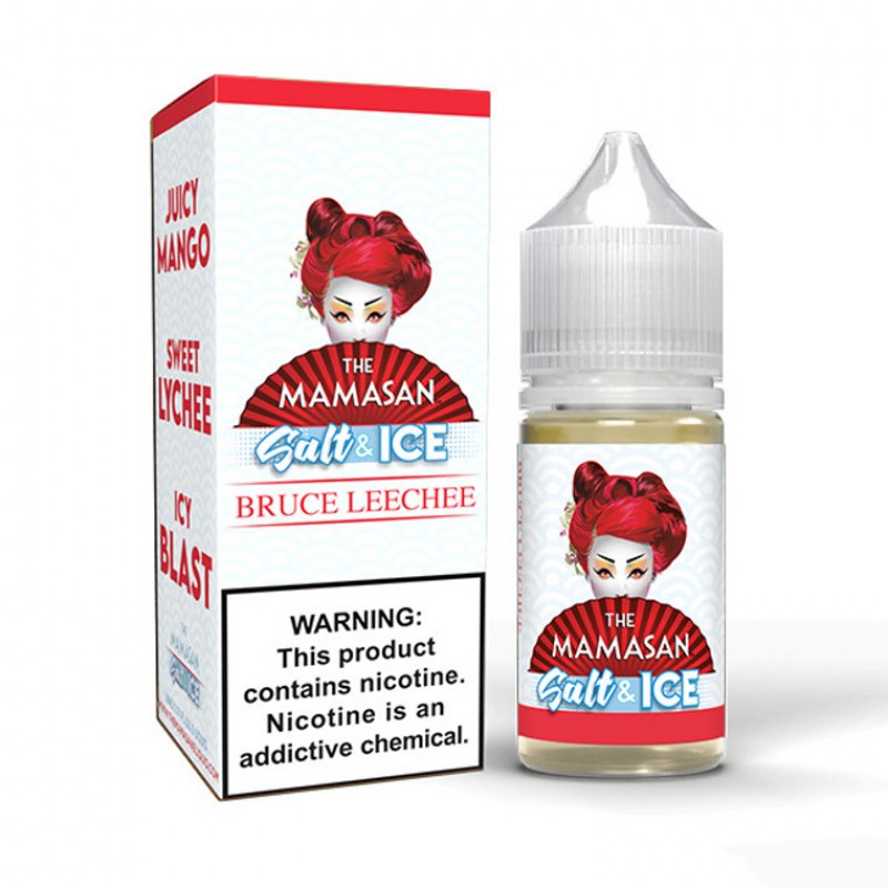 Bruce Leechee Ice (Mango Lychee Ice) by The Mamasan Salts Series | 30mL