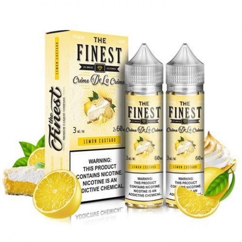 Lemon Custard by Finest Creme De La Creme E-Liquid