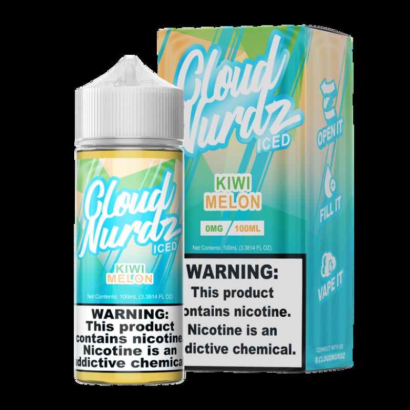 Kiwi Melon Iced By Cloud Nurdz E-Liquid