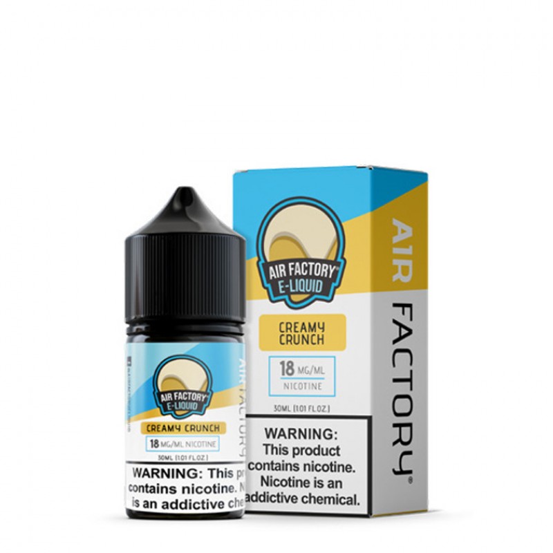 Creamy Crunch by Air Factory Salt E-Liquid | 30mL