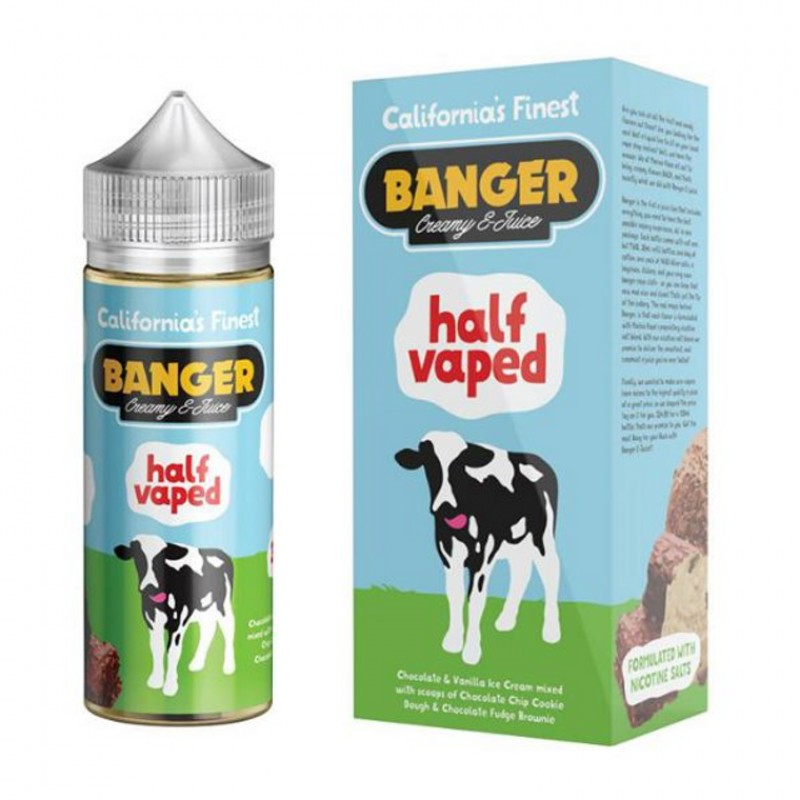 Half Vaped By Banger E-Liquid