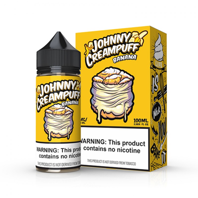 Banana by Tinted Brew – Johnny Creampuff TFN Series 100mL