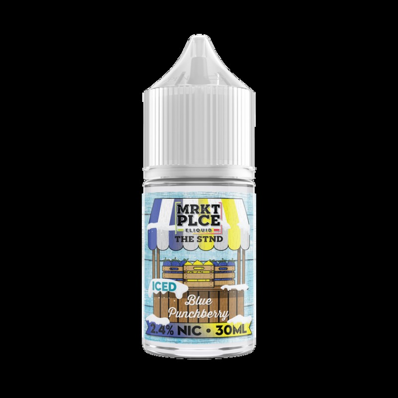 Iced Blue Punch Berry By MRKT PLCE Salt Series E-Liquid