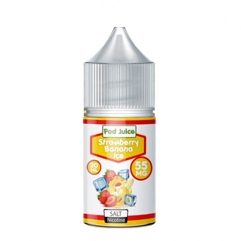 Strawberry Banana Ice Salt by Pod Juice E-Liquid