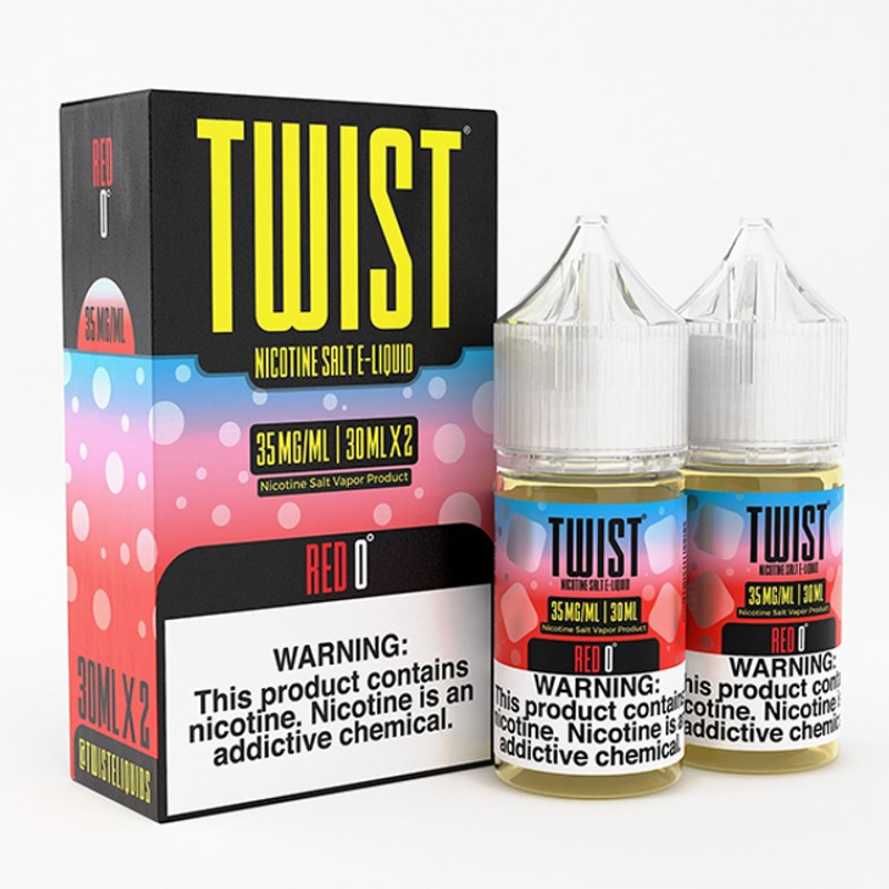 Red 0��  by Twist Salt E-Liquid | 60mL