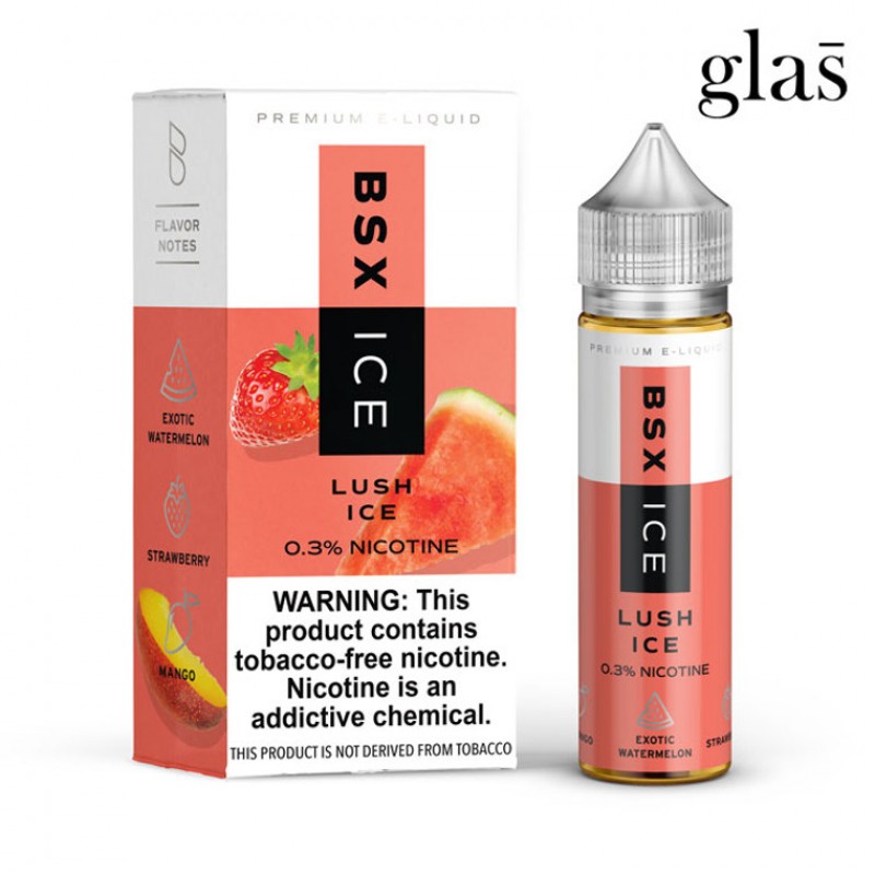 Lush Ice by GLAS BSX Tobacco-Free Nicotine Series E-Liquid