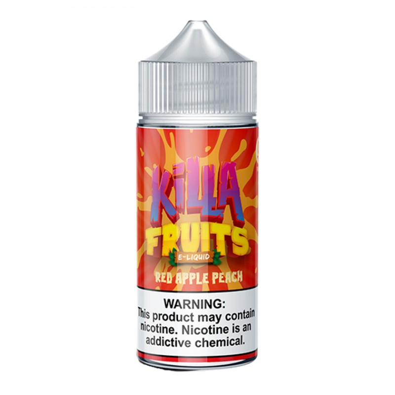 Red Apple Peach by Killa Fruits Series 100mL