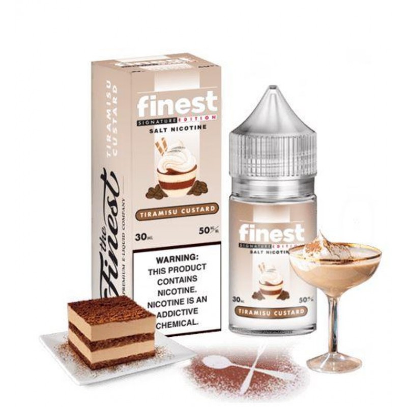 Tiramisu Custard by Finest SaltNic E-Liquid