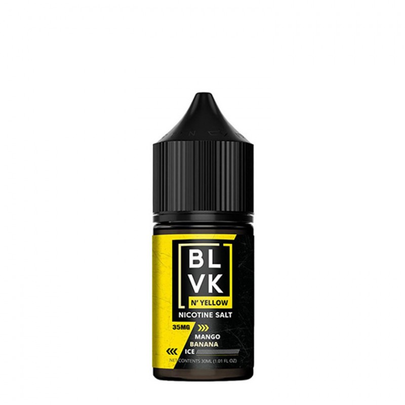 Mango Banana Ice by BLVK N' Yellow Salt E-Liquid