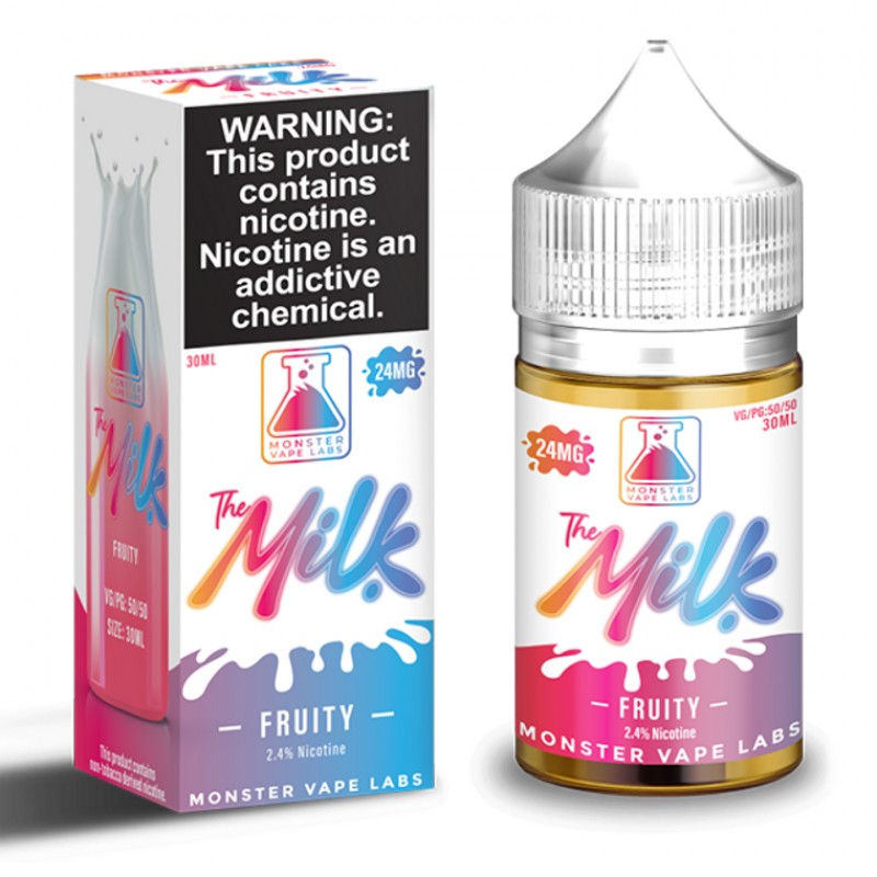 Fruity by The Milk Tobacco-Free Nicotine Salt Series E-Liquid