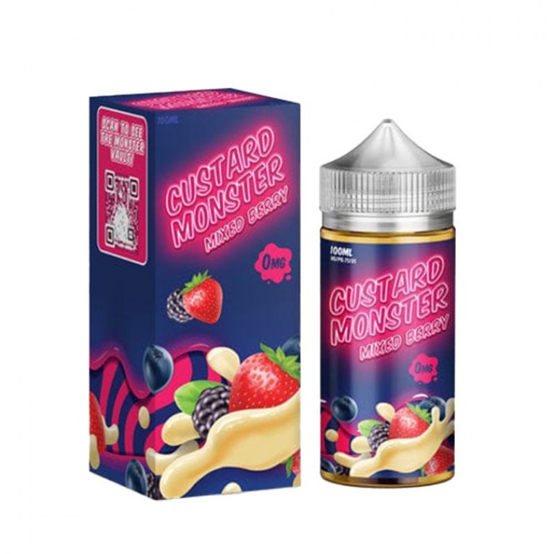 Mixed Berry by Jam Monster Custard Monster Series 100mL