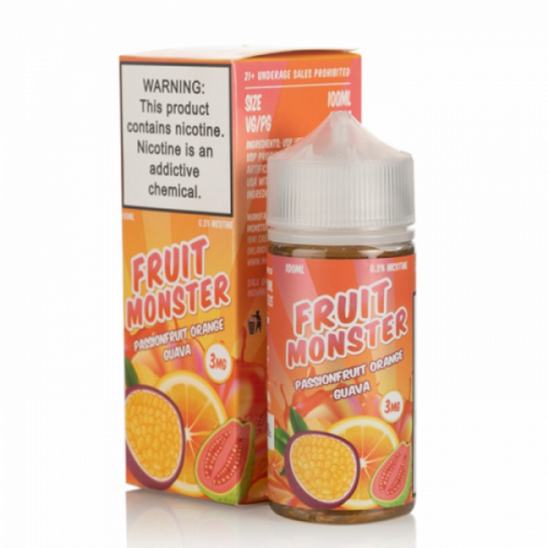 Passionfruit Orange Guava By Fruit Monster E-Liquid