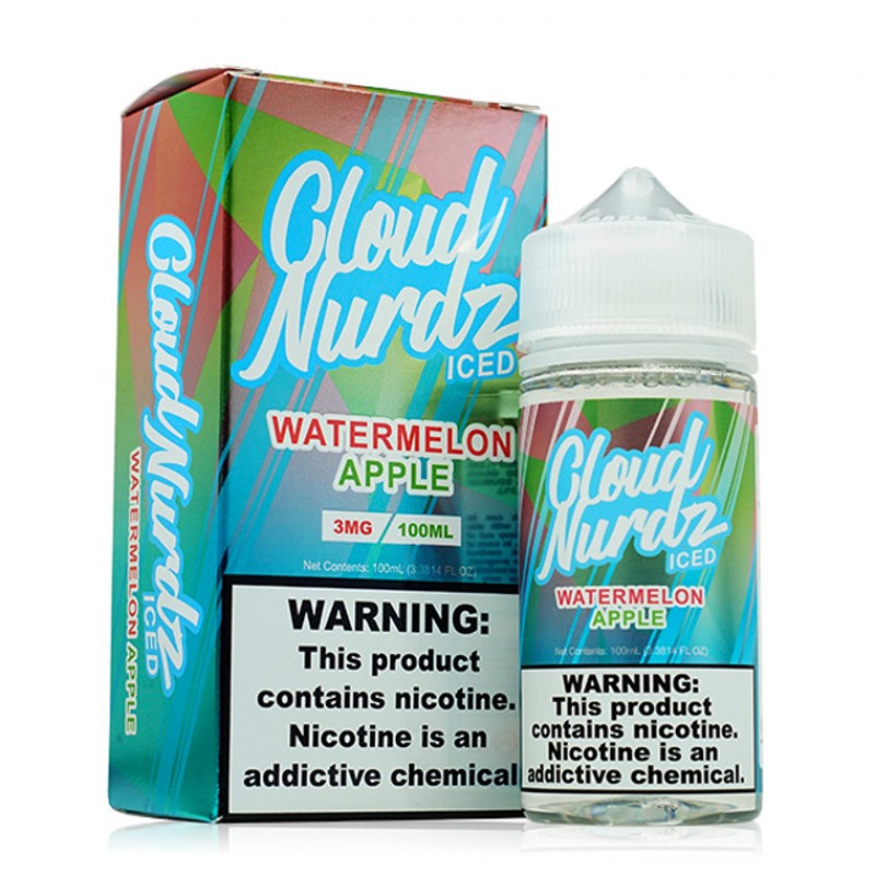 Watermelon Apple Iced by Cloud Nurdz E-Liquid