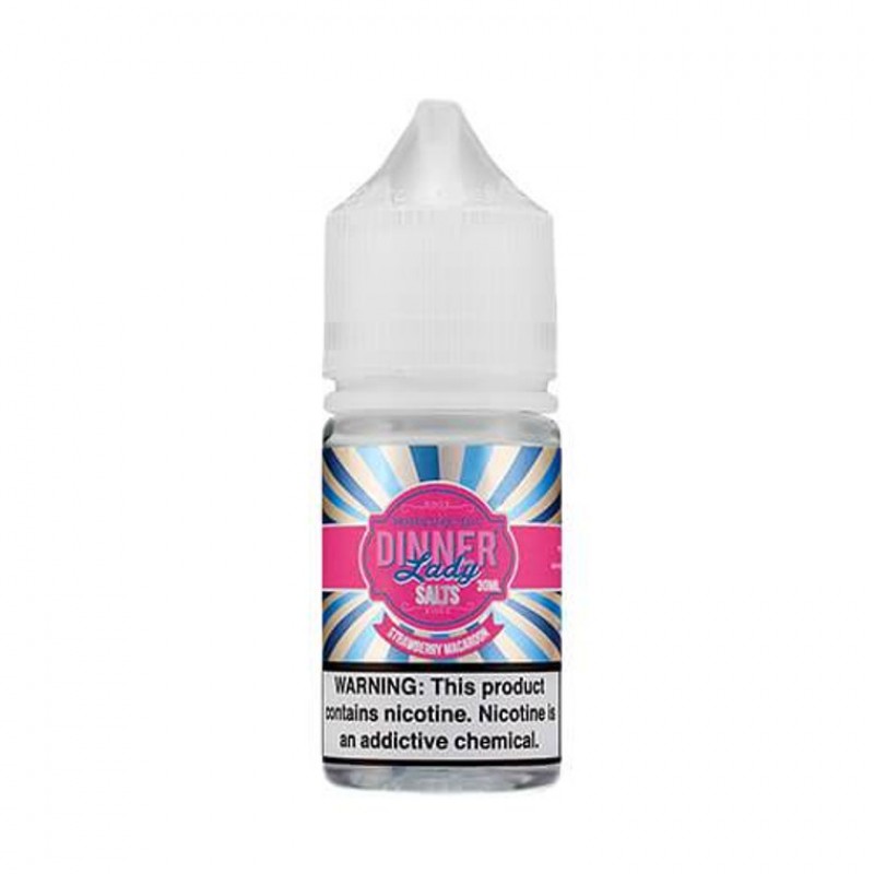 Strawberry Macaroon By Dinner Lady Salt E-Liquid