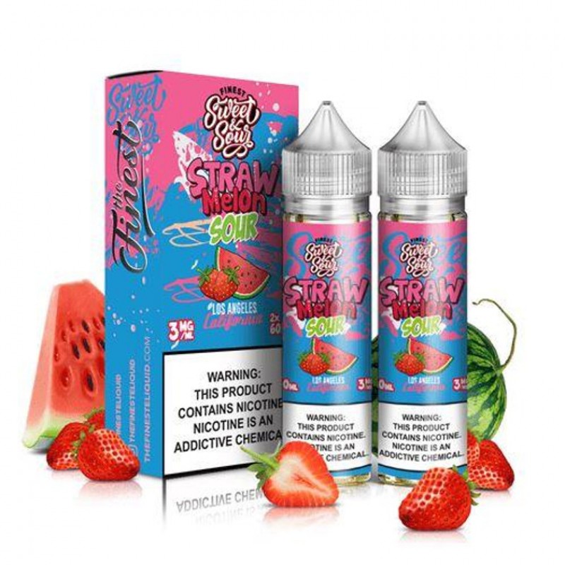 Straw Melon Sour by Finest Sweet & Sour E-Liquid