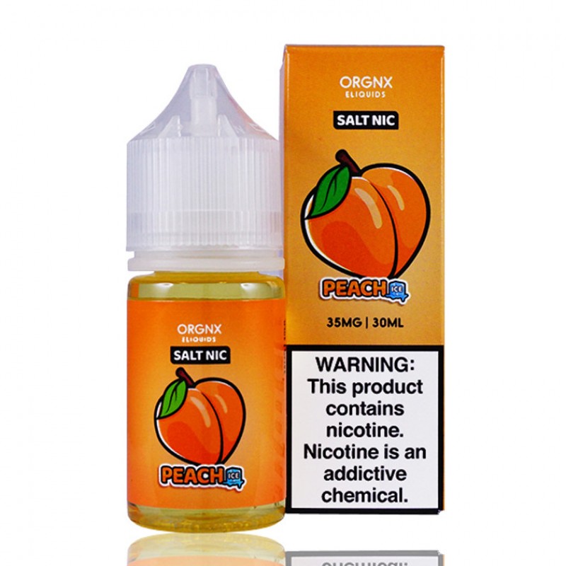 Peach Ice By ORGNX Salt E-Liquid