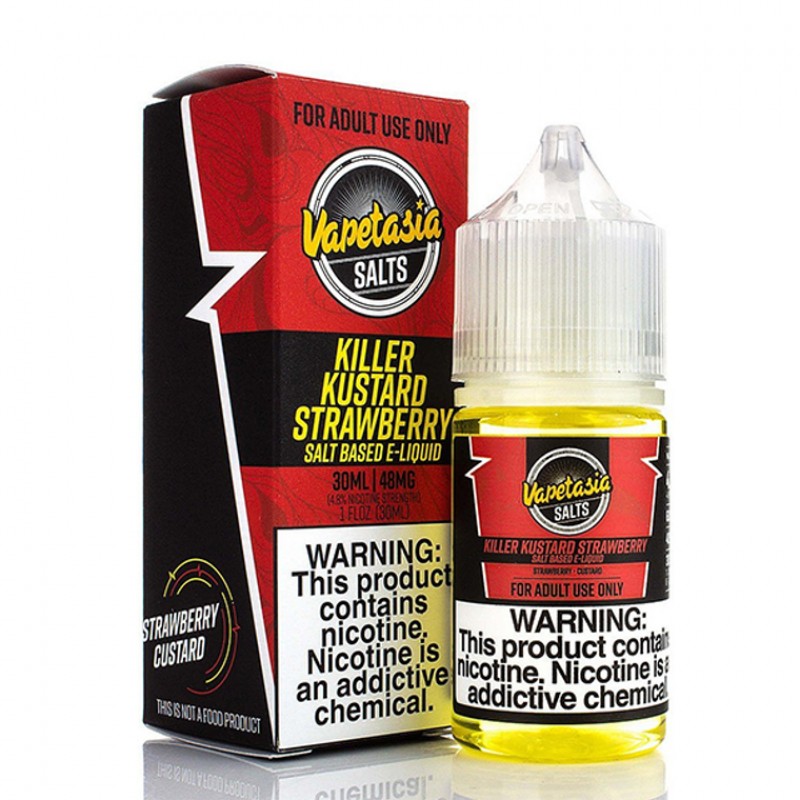 Killer Kustard Strawberry By Vapetasia Salt E-Liquid