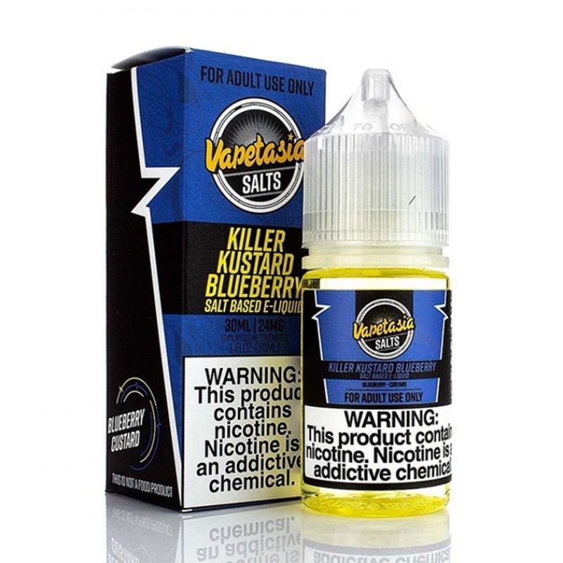 Killer Kustard Blueberry By Vapetasia Salt E-Liquid